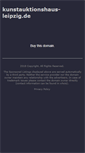 Mobile Screenshot of kunstauktionshaus-leipzig.de