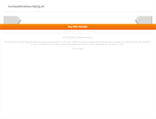 Tablet Screenshot of kunstauktionshaus-leipzig.de